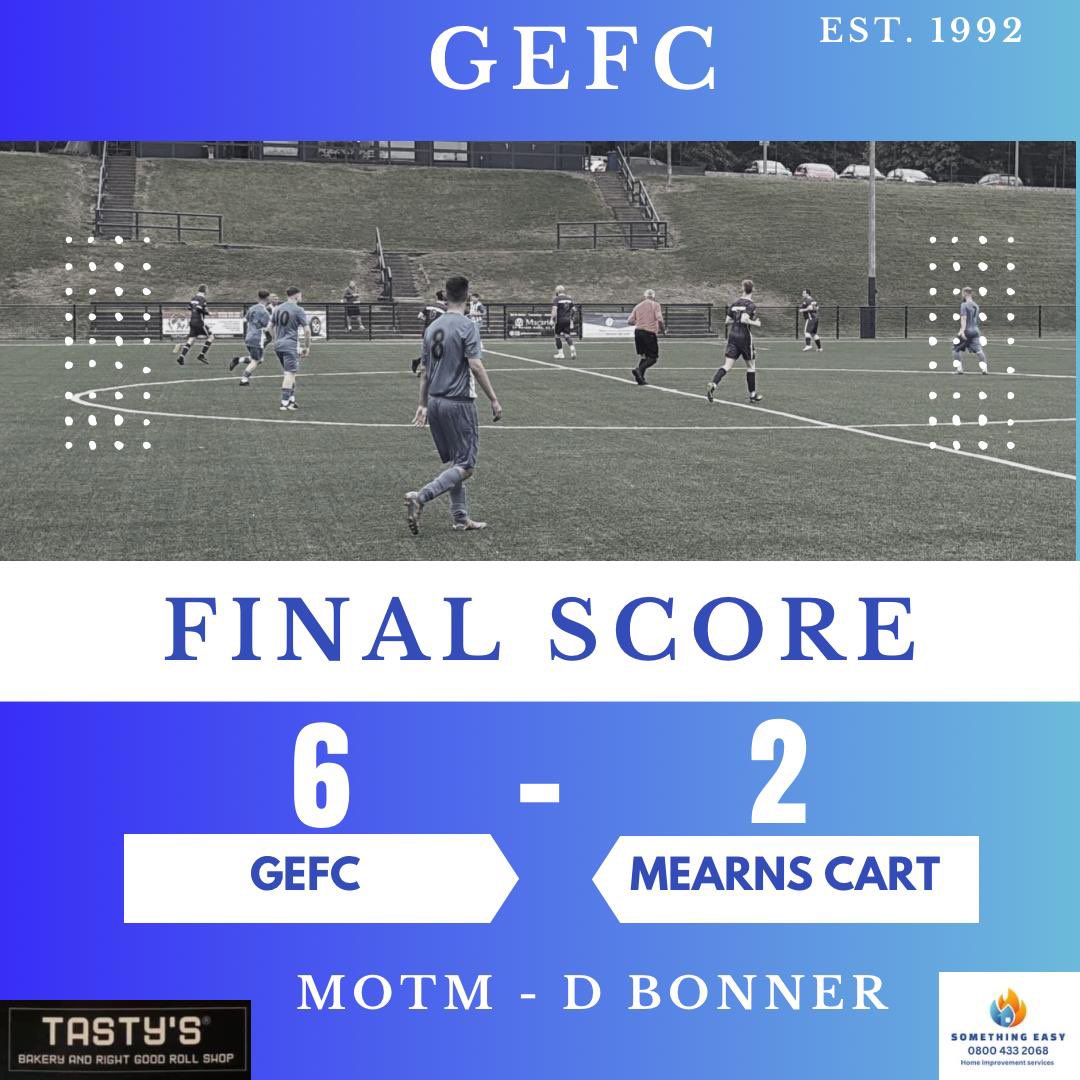 Good result today,  some nice football being played and reacted well to it going 1-1.  Goals from Jack, Daz x2 Shiels x3 

#MTE