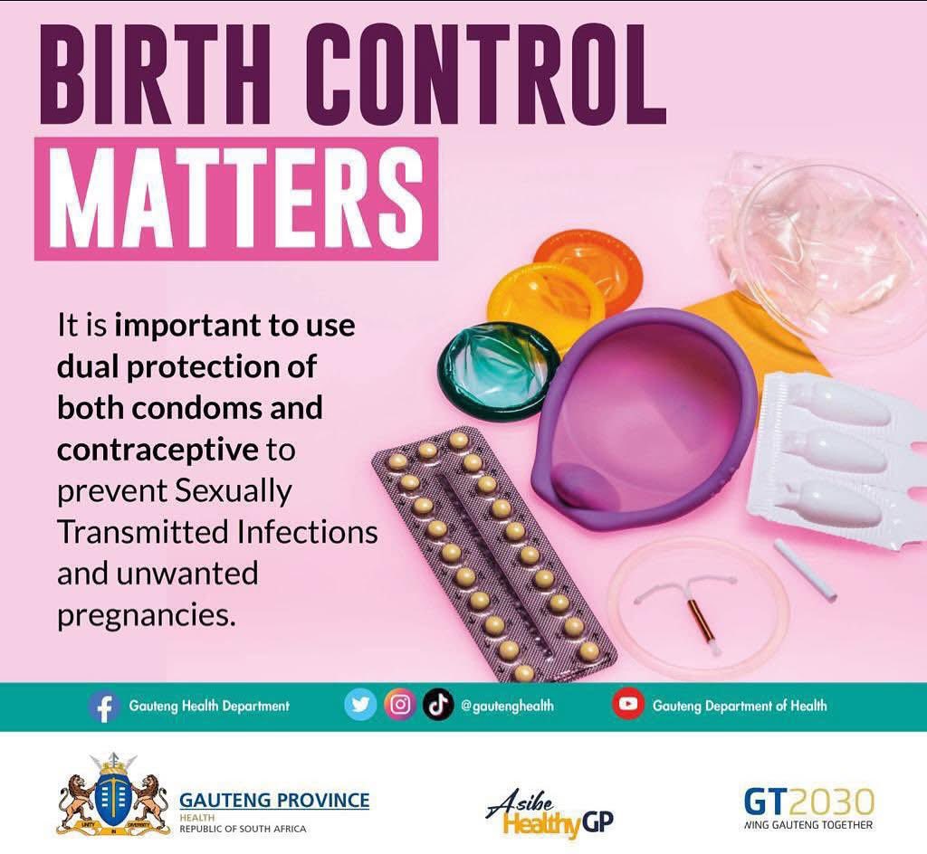 To prevent Sexually Transmitted Infections and unwanted pregnancies, it is vital to employ dual protection methods, including both condoms and contraceptives.#AsibeHealthyGP