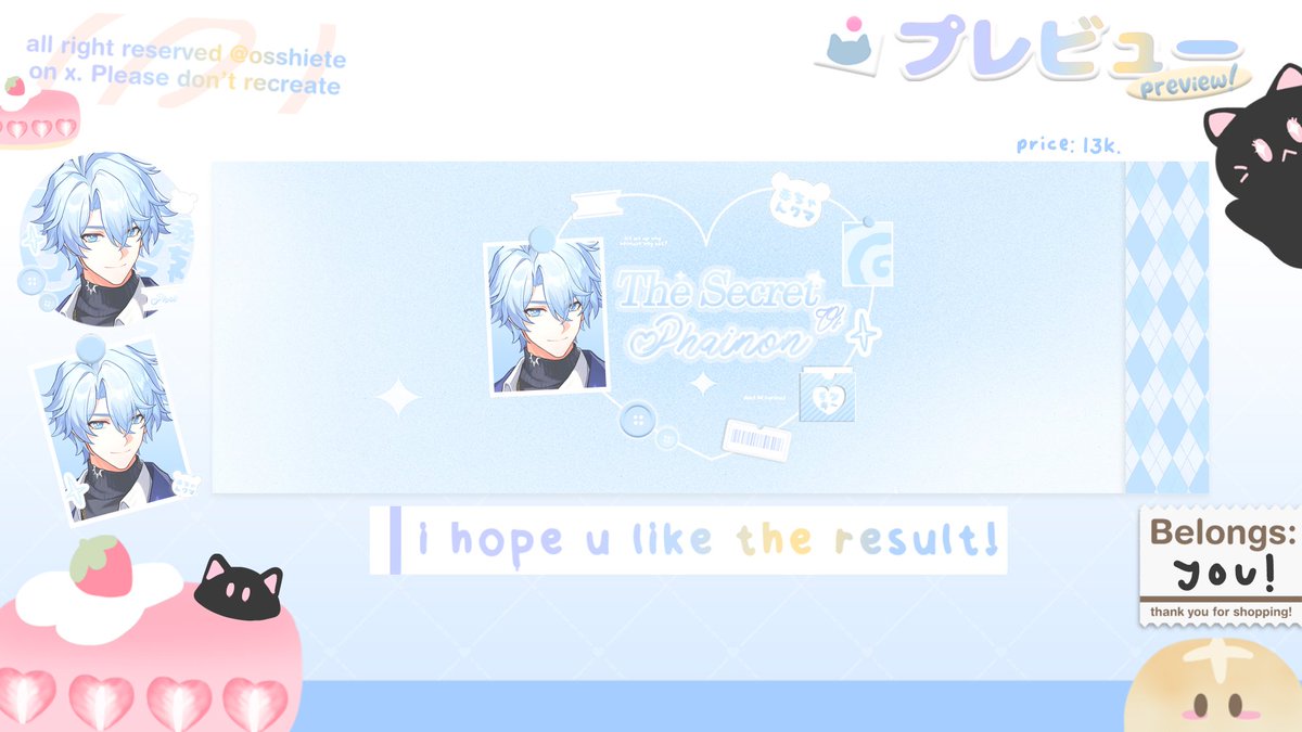 diluci's tweet image. help repost? thank you ! ~ (˵•̀ᴗ - ˵ )

helloo! zen bawa 4 layout rs phainon impact lagiii :3 bisa di jemput sekarang by DM yaaah ～☆ ayo jajannn 🩵⭐️🍮 checkie alt untuk kode + price yaap! &amp;lt;3 

#zonauang #zonajajan