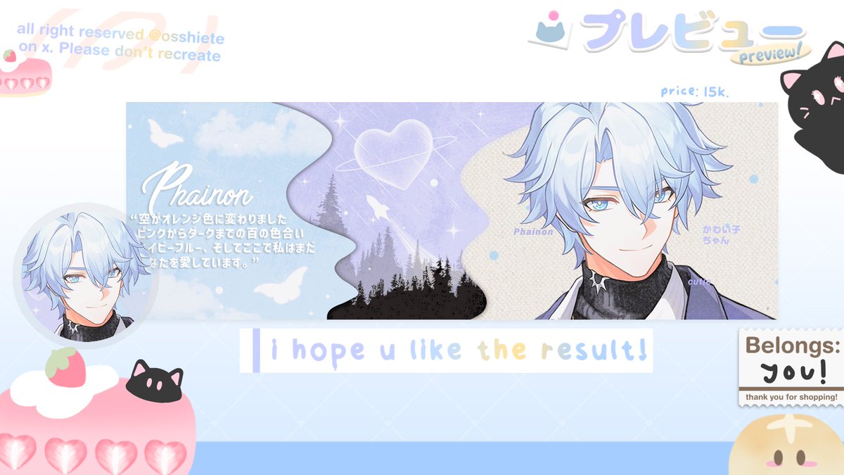 diluci's tweet image. help repost? thank you ! ~ (˵•̀ᴗ - ˵ )

helloo! zen bawa 4 layout rs phainon impact lagiii :3 bisa di jemput sekarang by DM yaaah ～☆ ayo jajannn 🩵⭐️🍮 checkie alt untuk kode + price yaap! &amp;lt;3 

#zonauang #zonajajan