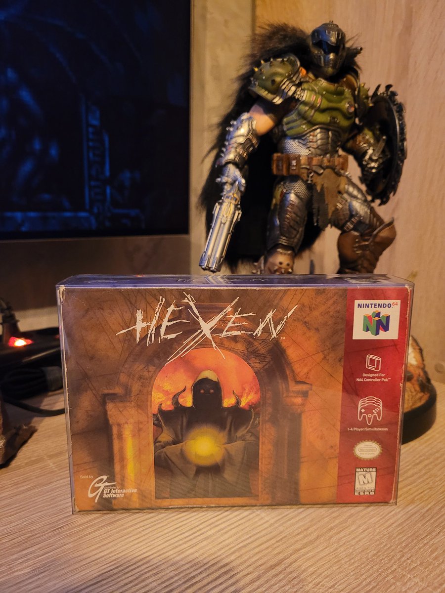 masterbkb034's tweet photo. #Hexen #Raven #NightdiveStudio
Again, Nightdive Studios did a fantastic job by bringing back one of my favorite fps games👍
Remember playing this in the 90s on my N64.
Hell, I still have my cartridge🤓 https://t.co/Dd78R2EQw7