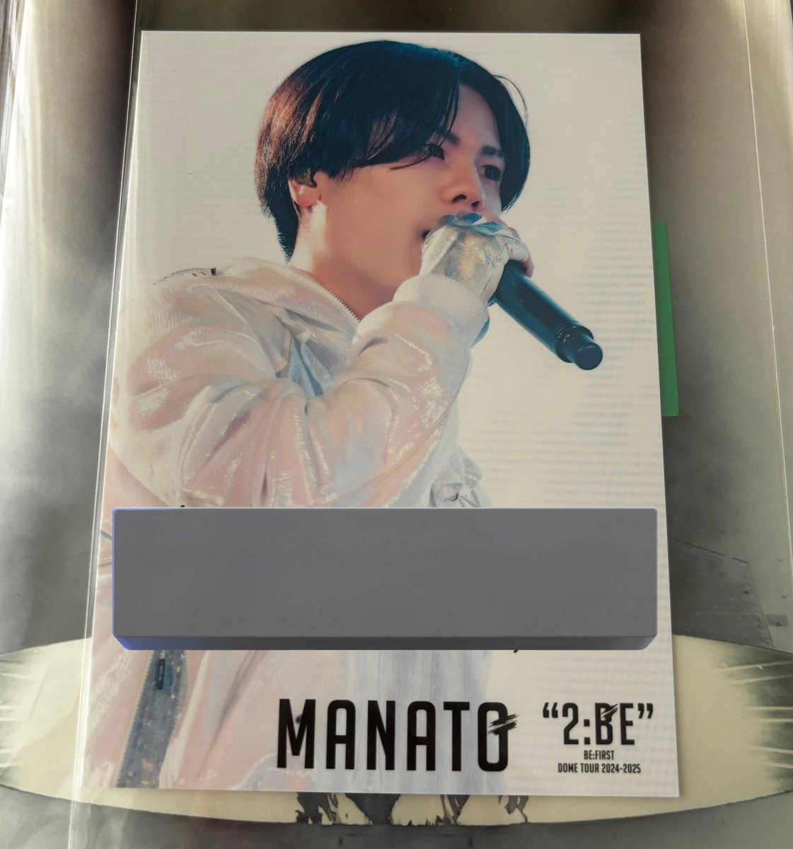 BE:FIRST Masterplan シリアル特典 C賞 マナト BE:FIRST Masterplan シリアル特典 C賞 マナト - メルカリ