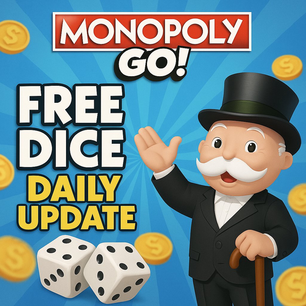 monopolygolink's tweet image. [Updated 2025] Monopoly Go Free Dice Links – Claim Extra Rolls Instantly!

👉usaofferspro.com/monopoly-100/

Grab your daily Monopoly Go free dice links 🎲💎 and keep rolling non-stop. 
#MonopolyGo #FreeDice #MonopolyRewards #DiceLinks #MonopolyGoUSA