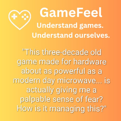 GameFeelUK's tweet image. How does it feel to play DOOM (1993) for the first time in 2025? Can it scare us? If so, how and why?
Join me on my podcast releasing on Spotify next week. 
Follow here, or on Bluesky to hear when the first episode drops. 
bsky.app/profile/gamefe…
#MentalHealth #Videogames #CBT