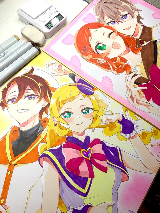 色紙できました!
残っちゃったらBOOTHに出します!
荷造りします!明日はよろしくお願いします〜(ノ*°▽°)ノ 