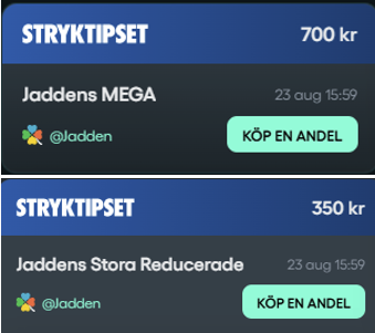 En orörd lördag ligger framför oss, 13 rätt i sikte! Gott om idéer och skön feeling idag... 🙂

reducering.se/andelslag