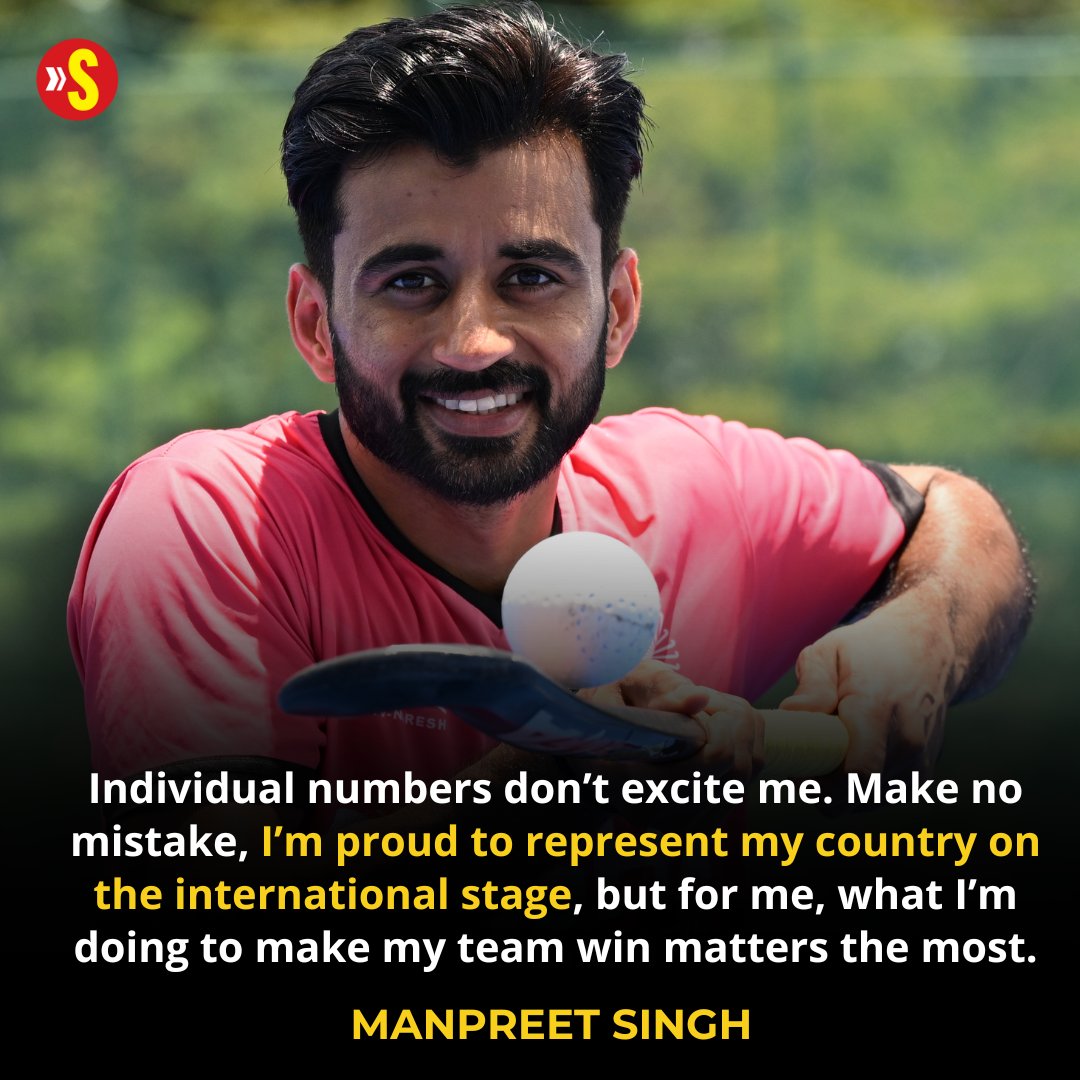 Sportstar (@sportstarweb) on Twitter photo #FromTheMagazine | In June, Manpreet Singh became only theย second Indian, after Dilip Tirkey, to play 4โฃ0โฃ0โฃ international hockey matches.
And now, nearly 15 years since his debut, Manpreet refuses to slow down as India prepares for the Asia Cup.
โ๏ธ<a href="/iamsaikatc/">Saikat Chakrobarty</a>
Read full #FromTheMagazine | In June, Manpreet Singh became only theย second Indian, after Dilip Tirkey, to play 4โฃ0โฃ0โฃ international hockey matches.
And now, nearly 15 years since his debut, Manpreet refuses to slow down as India prepares for the Asia Cup.
โ๏ธ<a href="/iamsaikatc/">Saikat Chakrobarty</a>
Read full
