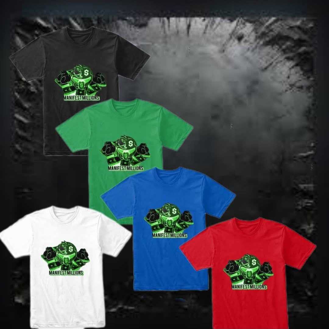 Manifest Millions with these Money Magnet T shirts 🧲💲🗣️✨
Attract wealth into your life with these stylish t shirts 

Click link and order now !!!!

mrmanifestmillions.creator-spring.com/listing/green-…