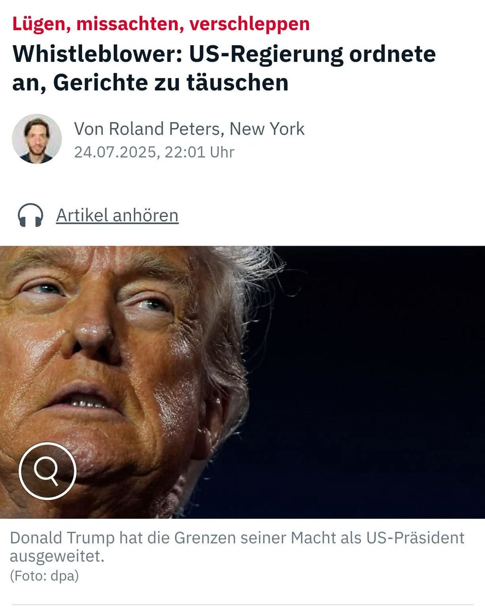IrisR (@irisroder42813) on Twitter photo Erschreckende Parallelen zu Alexander #Dobrindt: 
▶️ "Falls ein Gericht gegen uns urteilt, sagen wir 
"Fuck you" und ignorieren die Anordnung."
‼️Ein aus dem Justizministerium gefeuerter hochrangiger Staatsanwalt berichtet, er habe Meineid begehen sollen. Als er sich weigerte, Erschreckende Parallelen zu Alexander #Dobrindt: 
▶️ "Falls ein Gericht gegen uns urteilt, sagen wir 
"Fuck you" und ignorieren die Anordnung."
‼️Ein aus dem Justizministerium gefeuerter hochrangiger Staatsanwalt berichtet, er habe Meineid begehen sollen. Als er sich weigerte,
