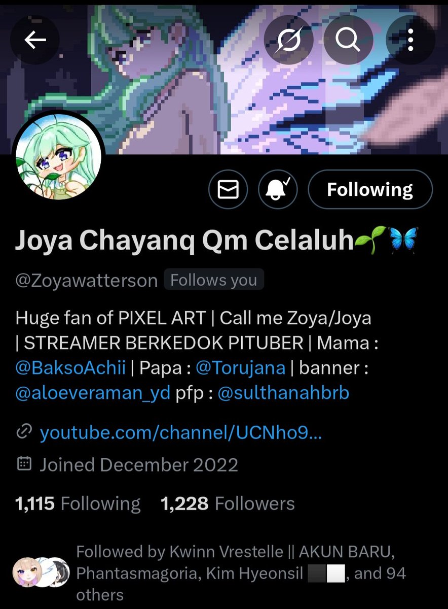 Aduh iya iya chayang aowkwiaokwkw <a href="/Zoyawatterson/">​​Joya Chayanq Qm Celaluh🌱🦋</a>