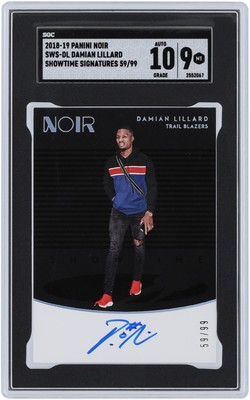 ‼️Damian Lillard‼️直筆サインカード　美品‼️noir‼️ Damian Lillard‼️直筆サインカード 美品‼️noir‼️