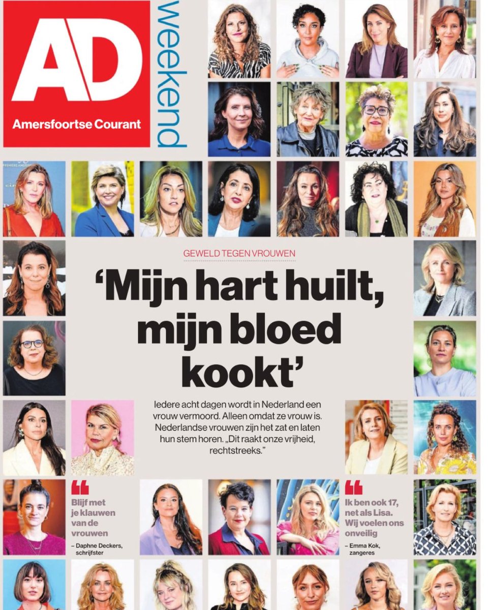 Ik mis een groep vrouwen, mochten die niet van hun man op de foto?