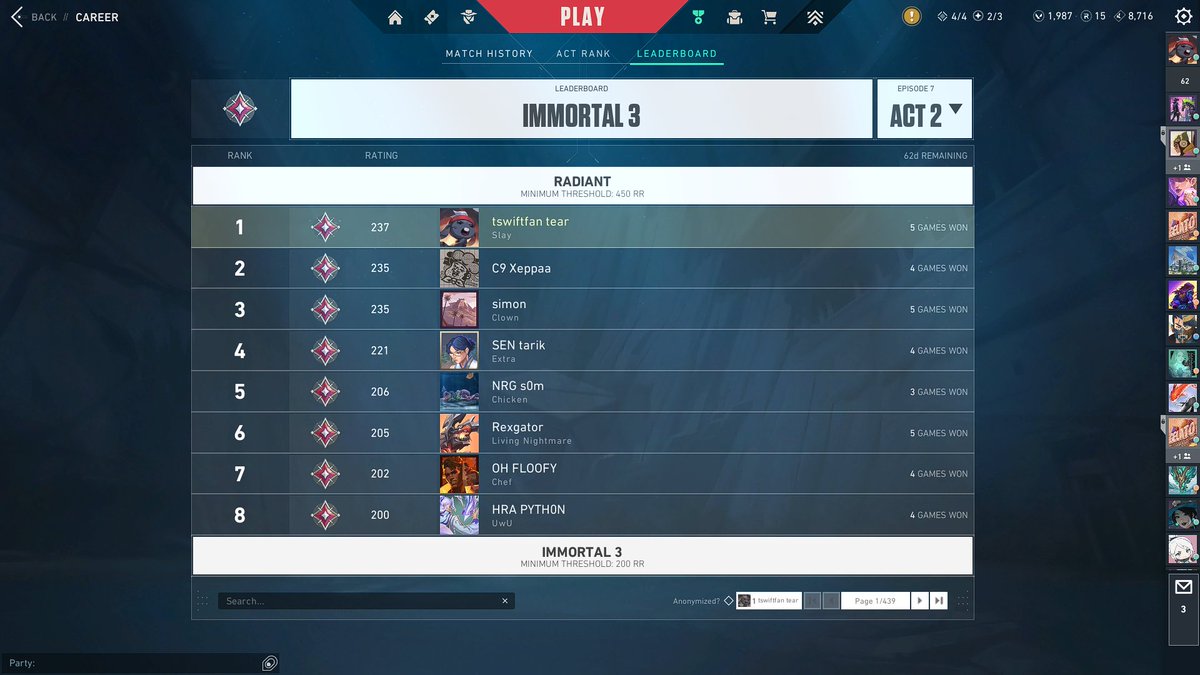 tearfps's tweet image. rank #69 nice😎+ fraudulent rank #1