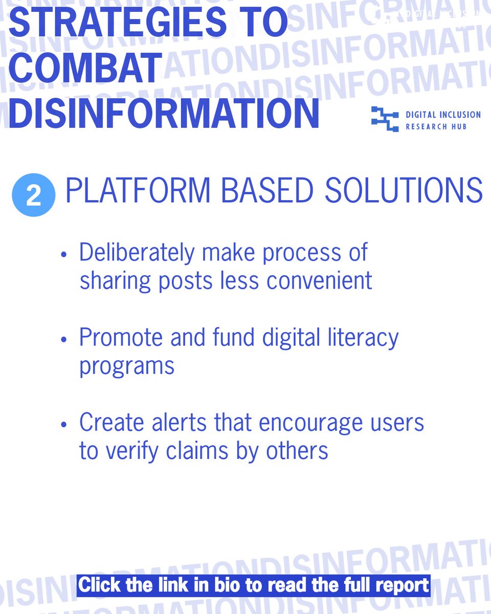 #Disinformation has skewed public health decisions and elections. Our recent report "The Importance of Digital Skills in Countering Disinformation" explores why disinformation pervades, and how both platforms and governments can improve transparency and promote #DigitalLiteracy.