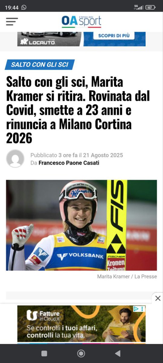 È stato sicuramente il COVID... Al 100%...