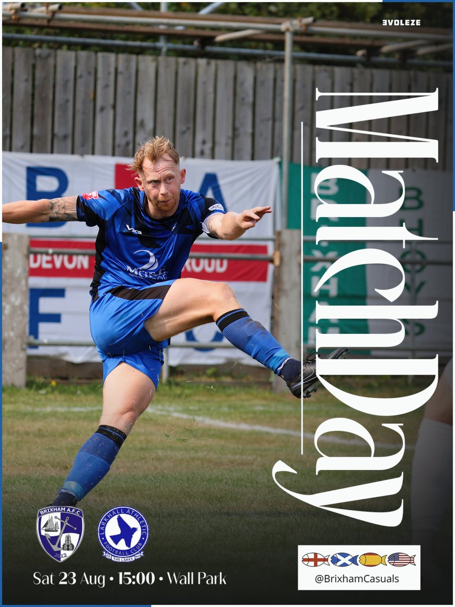 Brixham AFC (@brixhamafc) on Twitter photo ITS MATCHDAY
Kick Off is 3PM
Don't forget to get your Fishermen's Mission pin badge at the bar! £1 cash
<a href="/moreseafood/">More Seafood ltd</a>
<a href="/PumpTechLtd/">Pump Technology</a>
@fptindustrial
<a href="/BrixhamCasuals/">Brixham Casuals</a>
<a href="/Brixhamfishmkt/">Brixham Fish Market</a>
<a href="/SouthernLeague1/">The Pitching In Southern Football League</a>
<a href="/swsportsnews/">South West Sports News</a>
@fishermensmission/devon
💙🤍💙🤍
BLUE ARMY
🐟🐟🐟 ITS MATCHDAY
Kick Off is 3PM
Don't forget to get your Fishermen's Mission pin badge at the bar! £1 cash
<a href="/moreseafood/">More Seafood ltd</a>
<a href="/PumpTechLtd/">Pump Technology</a>
@fptindustrial
<a href="/BrixhamCasuals/">Brixham Casuals</a>
<a href="/Brixhamfishmkt/">Brixham Fish Market</a>
<a href="/SouthernLeague1/">The Pitching In Southern Football League</a>
<a href="/swsportsnews/">South West Sports News</a>
@fishermensmission/devon
💙🤍💙🤍
BLUE ARMY
🐟🐟🐟