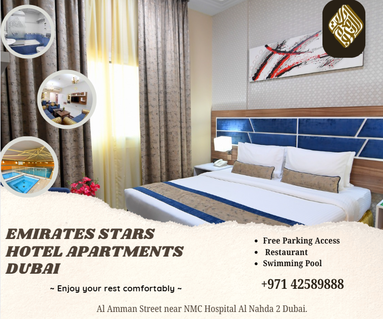 StarsEmirates's tweet photo. β¨ Relax. Refresh. Reconnect. β¨
Your perfect stay awaits at Emirates Stars Hotel Apartments Dubai π¨π«
π Al Nahda 2, Dubai
β
Free Parking | π΄ Restaurant | πββοΈ Pool
π +971 42589888
#DubaiStyle #hotelapartments #emiratesstars #dubaihotels #traveldubai #LuxuryStay https://t.co/k2u53C0oae