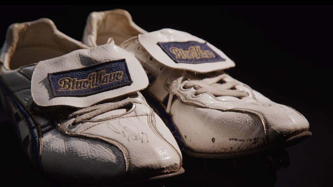 BaseballHOF1959's tweet image. やっほ〜！キュートだよ⚾

今日はみんなにお知らせ！
#野球殿堂博物館 の紹介映像が完成したよ！

#王貞治 さん、#イチロー さんにゆかりのある貴重史料が登場！
ナレーションは、#千葉ロッテ で長年スタジアムアナウンスを担当し、印象的な声でファンに親しまれた #谷保恵美 さんなんだ～！…