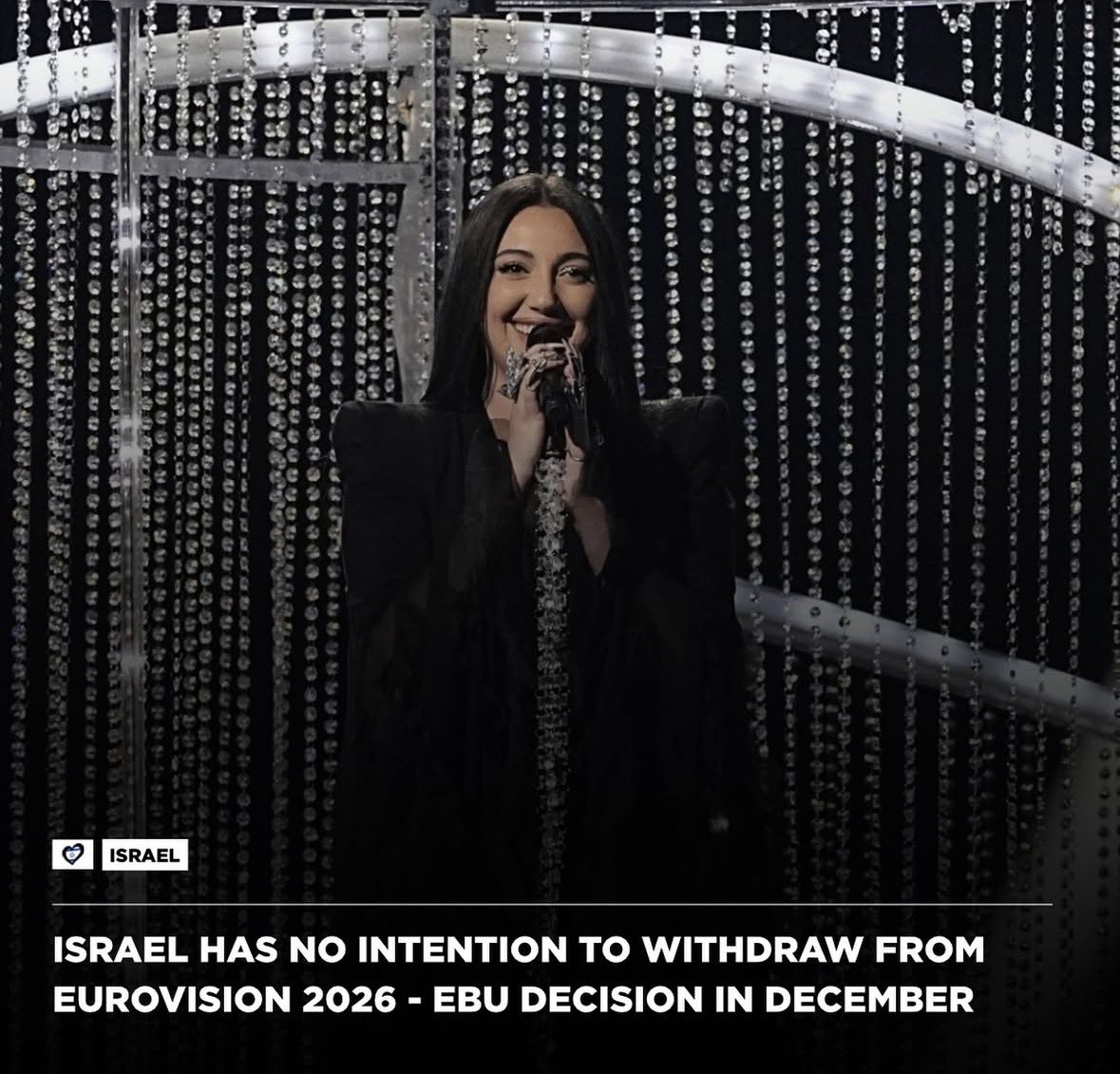 Αν τελικά συμμετάσχει κανονικά κ δεν του επιβληθεί αποκλεισμός για αυτή τη χρονιά, πιστεύω ότι το Ισραήλ έχει τις περισσότερες πιθανότητες πλέον να νικήσει στην #Eurovision2026. #Eurovision #Eurovisiongr