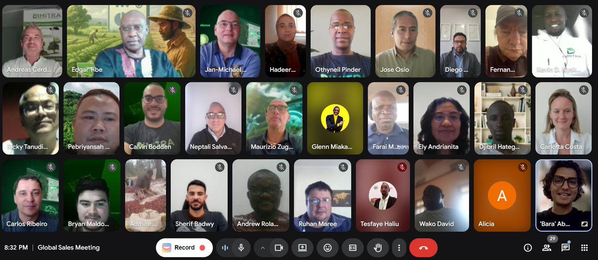 Our global sales meetings show one thing clearly: commitment + passion + ambition = impact. 🌍
Proud to lead 40+ professionals as diverse as the supply chains we transform <a href="/dimitratech/">Dimitra Technology</a> 
$DMTR #DMTRTeam