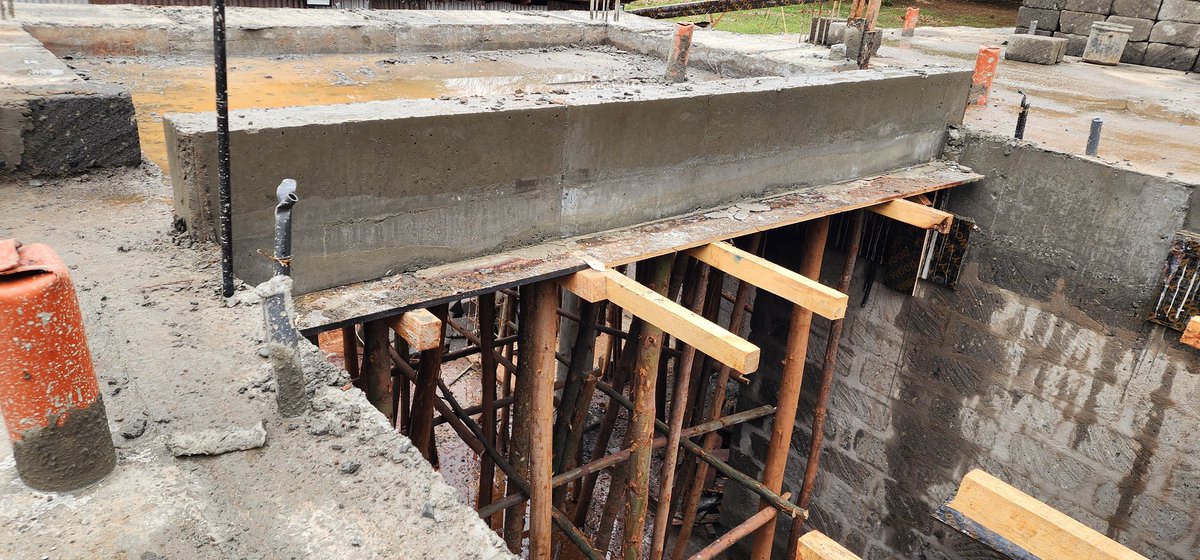 Fair faced concrete?

#jenganyumbastandard