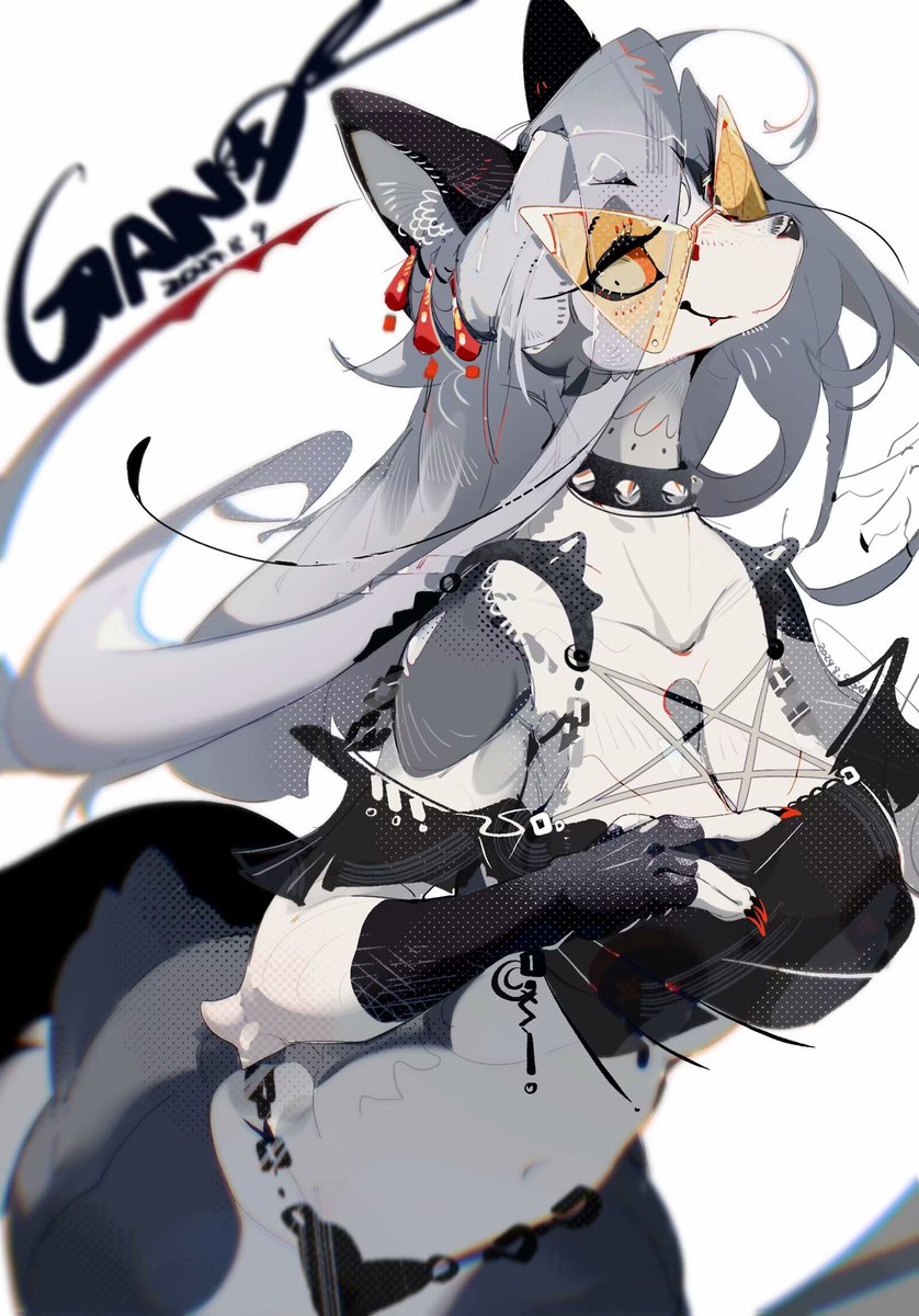 🖤🤍🐺添加了衣服
#furry #HelluvaBoss