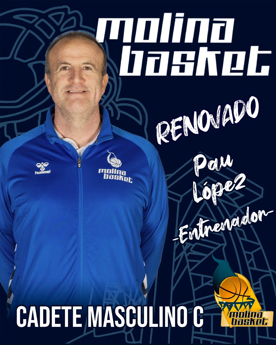 molinabasket's tweet image. FORMACIÓN | Entrenadores Cadetes Masculinos

- Pablo de Gea con el '10
- Diego Mayordomo con el '11
- Pau López con el '10-'11

#ConservandoLaEsencia