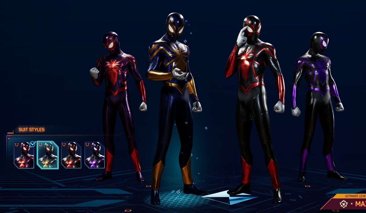 A late celebration to 5k followers on Insta

Miles' Vibranium Suit releasing on Gumroad &amp; NexusMods for SPIDER-MAN 2 tommorow (August 24th)

Gumroad will be paid, mod versions will be free as expected

Won't be released today as I need time to prepare the Gumroad release