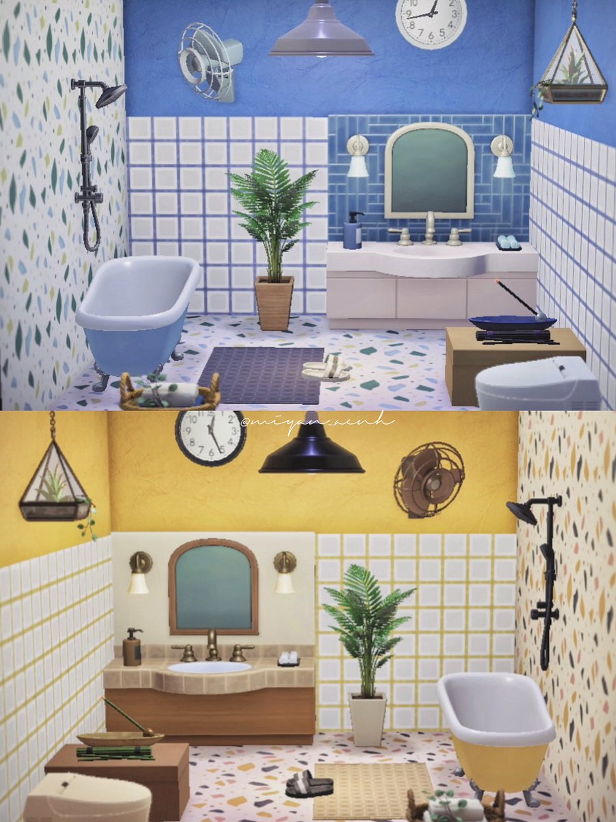 #みんなのマス縛りクリエイト

4×4
🚿🪞🛁

(マイデザインも久々に制作中です🎨)

#あつまれどうぶつの森 #あつ森 
#あつ森写真部 #animalcrossing #acnh