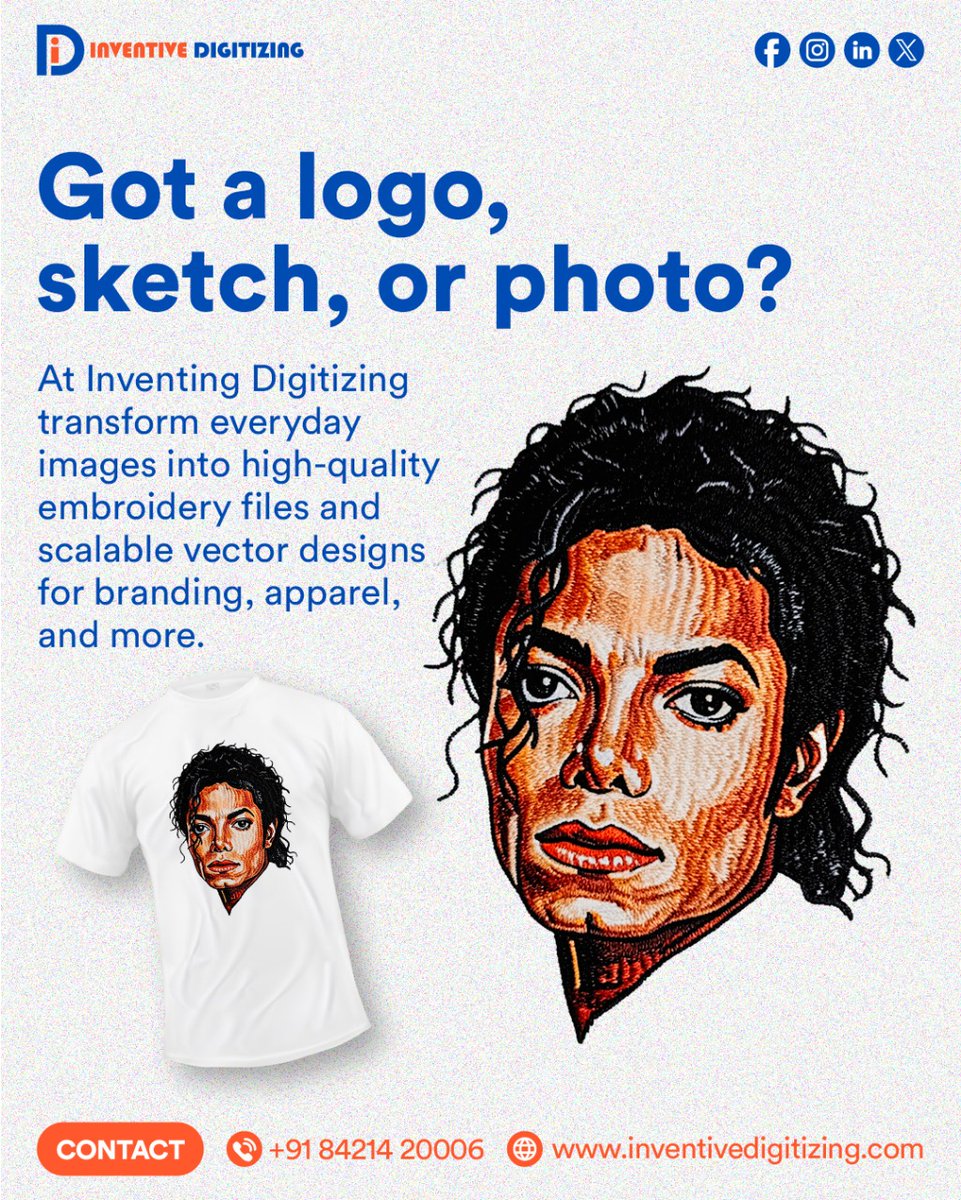 Make your pictures look awesome on shirts, and more!
DM us to get started!