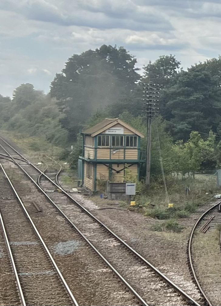 We also looked at the possibility of finding a new use for the grade II listed derelict SB at #WymondhamStation let’s hope we can make it happen!!