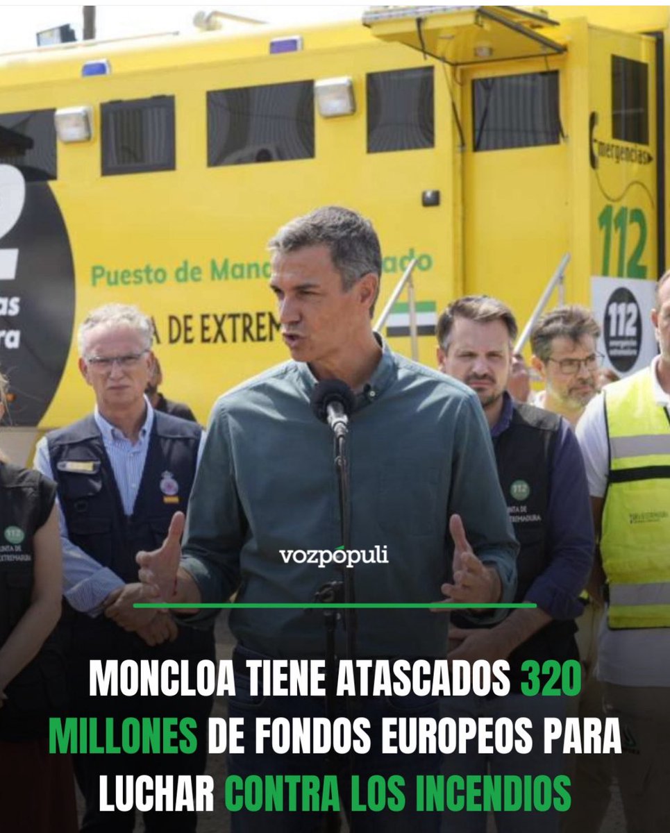 No es solo desidia, forma parte de su estrategia. Sánchez y los suyos se alimentan de las desgracias y de las catástrofes. Cabalgan sobre el dolor, son gentuza. vozpopuli.com/espana/moncloa…
