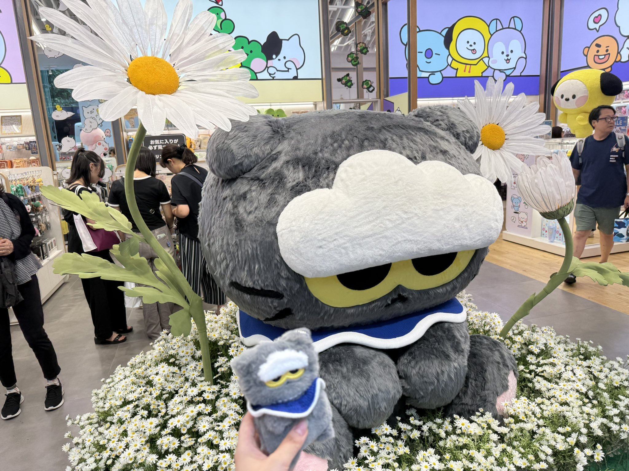 ZO&FRIENDS ポップアップ ZOA ぬいぐるみキーリング ③ ジヨン ZO&FRIENDS ポップアップ ZOA ぬいぐるみキーリング