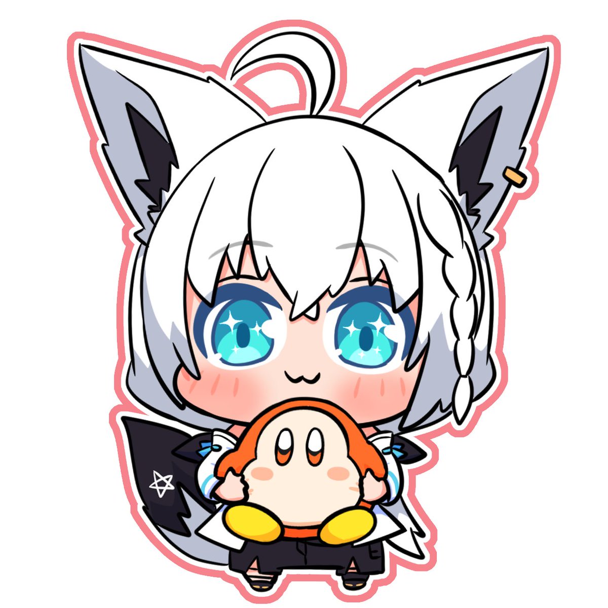 #絵フブキ
わにゃ！