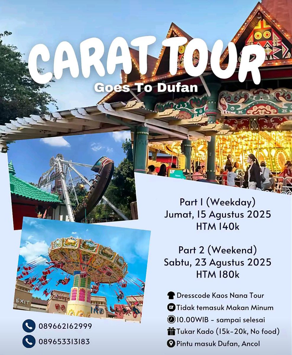 ❗️KRONOLOGI PENIPUAN EVENT CARAT DUFAN HARI INI❗️

-a thread