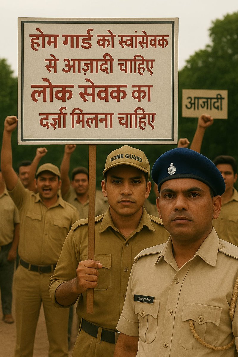 माननीय गृहमंत्री जी कृपा होमगार्ड एक्ट में संशोधन कर कर्मचारी का दर्जा प्रदान करें महोदय ताकि होमगार्ड जवानों को भ्रष्टाचार एवं शोषण भरी जिन्दगी से मुक्ति मिल सके।
कृपा करें <a href="/AmitShah/">Amit Shah</a> <a href="/AmitShahOffice/">Office of Amit Shah</a> <a href="/HMOIndia/">गृहमंत्री कार्यालय, HMO India</a> 
सभी राज्यों के मुख्यमंत्री जी से प्रार्थना है होमगार्ड पर दया करें।।