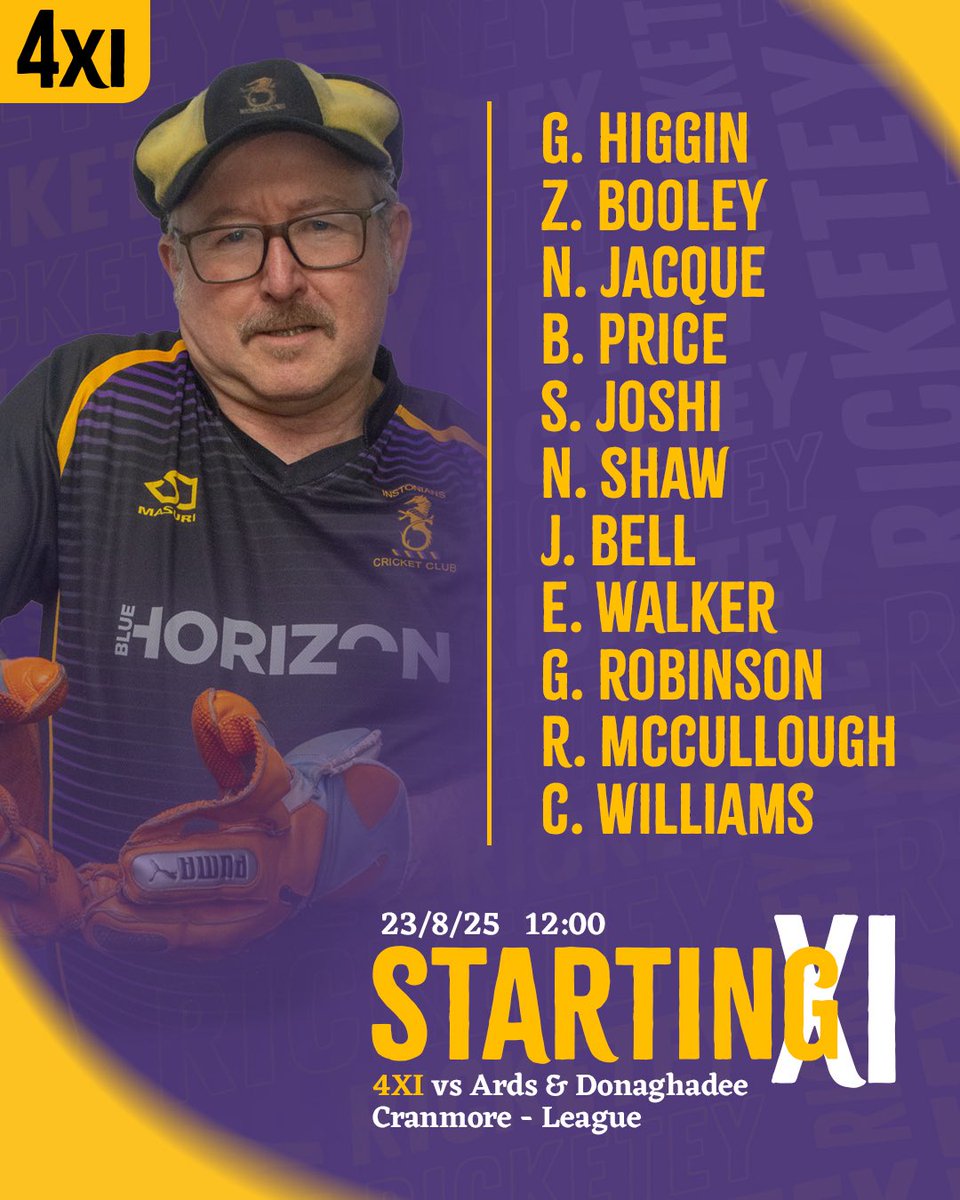 A huge day for the club as the 1XI face Lisburn in the last league game of the season 💥

A win will bring the Premier League title back to Shaws Bridge. 

What ever happens today, everyone is invited back to the bunker to celebrate the wonderful season we have had!