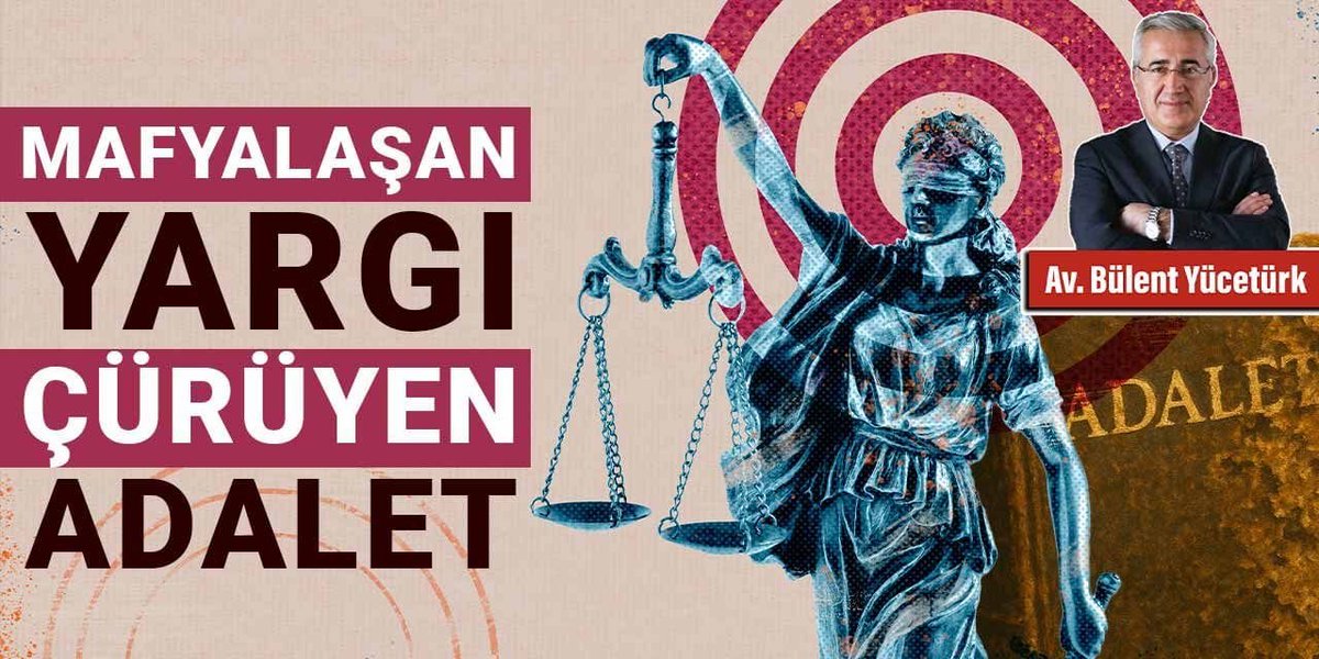 ✒️ Avukat Bülent Yücetürk (<a href="/b_yuceturk/">BÜLENT YÜCETÜRK</a>) halktv.com.tr için yazdı...

🔴 Mafyalaşan yargı çürüyen adalet

halktv.com.tr/siyaset/mafyal…
