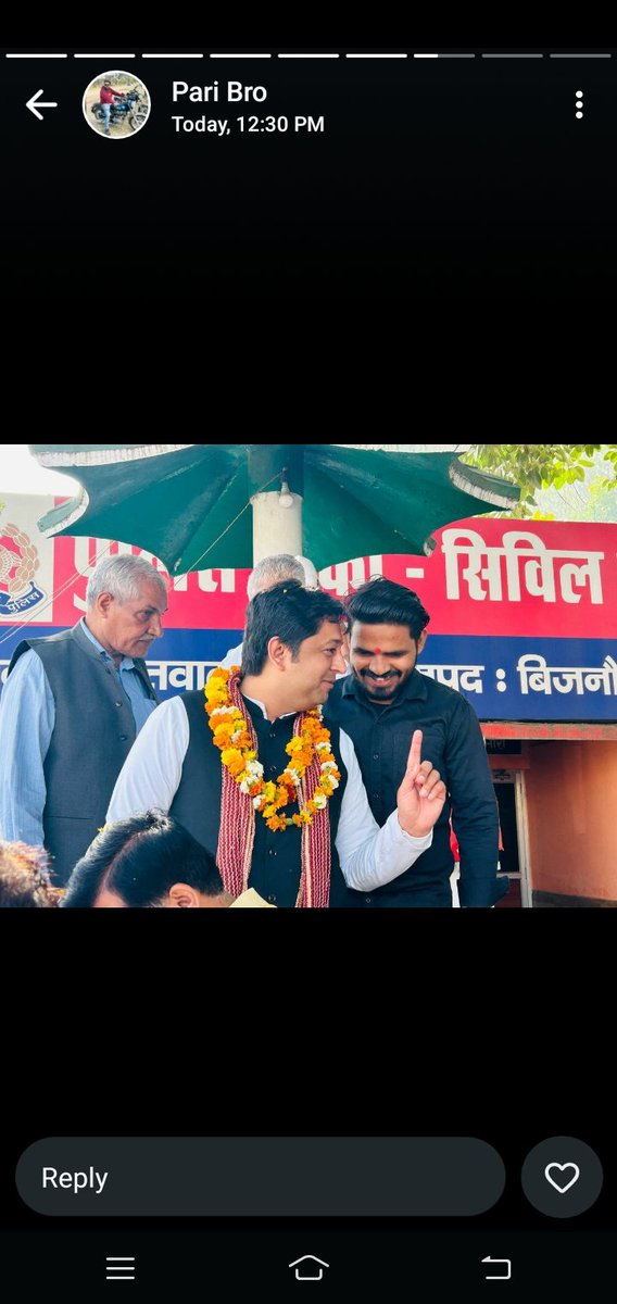 piyushchandel31's tweet photo. 04-लोकसभा क्षेत्र बिजनौर से सांसद श्री चंदन चौहान जी को जन्म दिवस की हार्दिक शुभकामनाएं।

परितोष चंदेल
जिला अध्यक्ष
राष्ट्रीय लोकदल छात्रसभा बिजनौर
मो-8171862893 https://t.co/MNwzTeE789