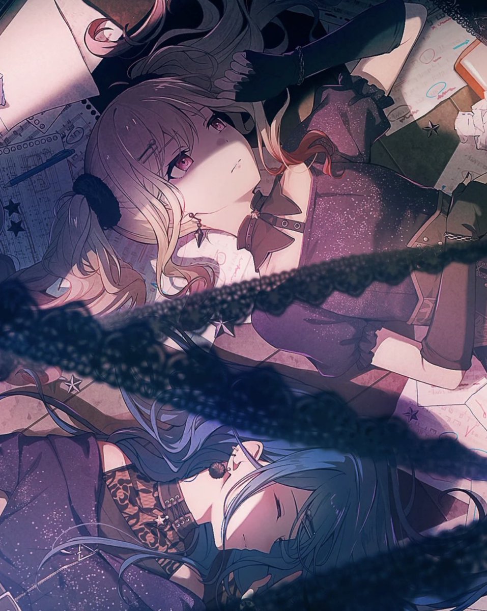 段階絵だからラフでもカードと若干違うのもいい...
1枚のカードに...特にバナーに、力入れていただいてほんとに嬉しい😭!