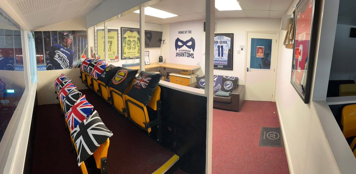 A big thank you to Steve Coulson, Rob Budd &amp; Garry Thorpe for all of their help in getting the VIP Boxes, corridor &amp; changing room ready for the new season - with pre-season now just two weeks away!

#WeArePhantoms