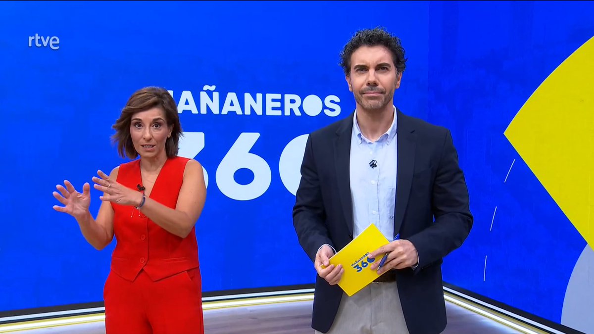 RTVE Comunicación y Participación (@rtve_com) on Twitter photo #Audiencias 📈Mañaneros 360 (<a href="/MananerosTVE/">Mañaneros 360</a>) crece y sigue LÍDER con <a href="/addelagonzalez/">Adela González Acuña</a> y Alberto Herrera.
Promedia un 13,1% y 1.849.000 espectadores únicos en <a href="/La1_tve/">La 1</a>. #Audiencias 📈Mañaneros 360 (<a href="/MananerosTVE/">Mañaneros 360</a>) crece y sigue LÍDER con <a href="/addelagonzalez/">Adela González Acuña</a> y Alberto Herrera.
Promedia un 13,1% y 1.849.000 espectadores únicos en <a href="/La1_tve/">La 1</a>.