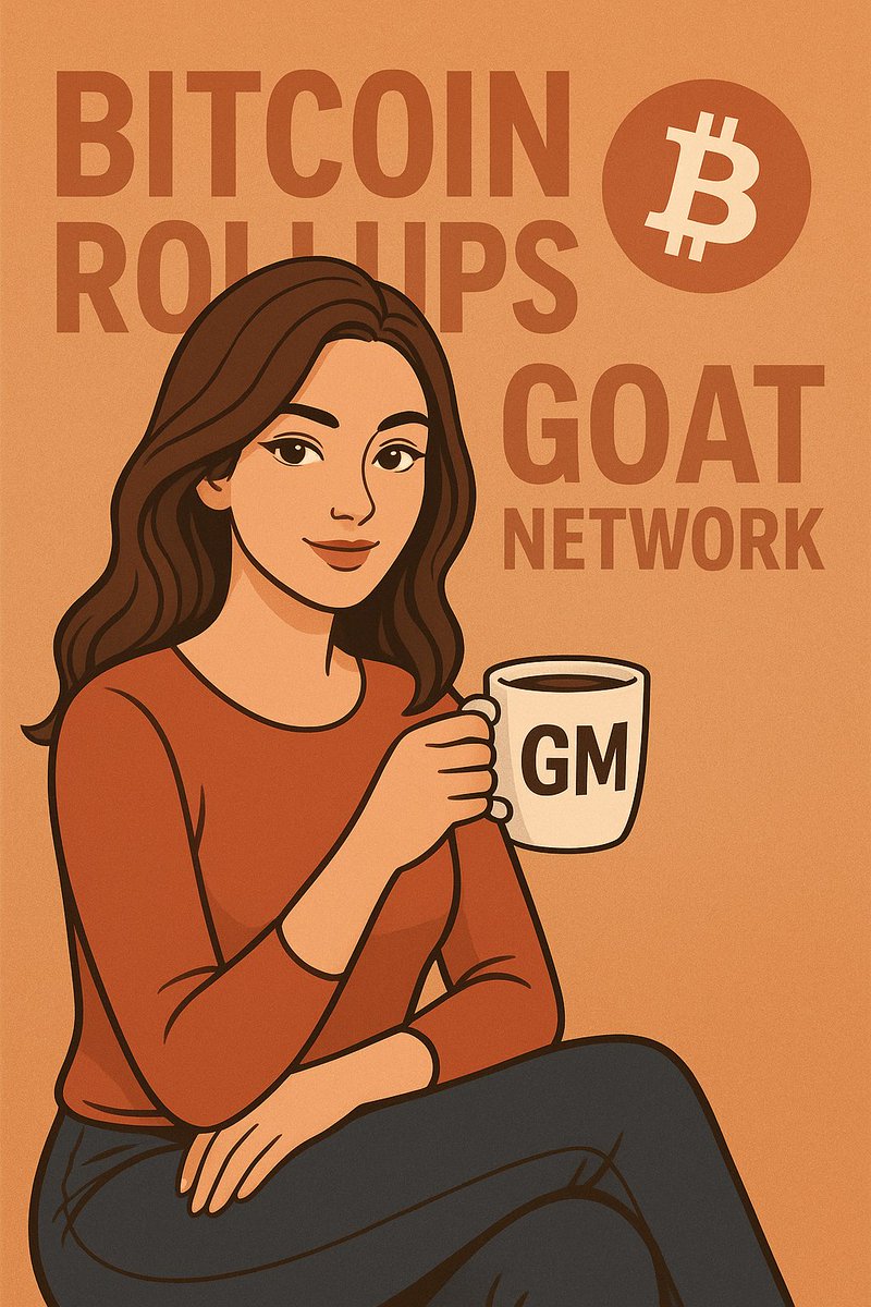 Aniche Joy (@joy_aniche) on Twitter photo Good Morning CT, it's another day to remind you that <a href="/GOATRollup/">GOAT Network 🟡</a> is the best Rollups you should consider whether you're a developer or a builder.
Tired of having constant setbacks while executing your on-chain transactions?
Well, GOAT got you covered.
Most users dont really Good Morning CT, it's another day to remind you that <a href="/GOATRollup/">GOAT Network 🟡</a> is the best Rollups you should consider whether you're a developer or a builder.
Tired of having constant setbacks while executing your on-chain transactions?
Well, GOAT got you covered.
Most users dont really