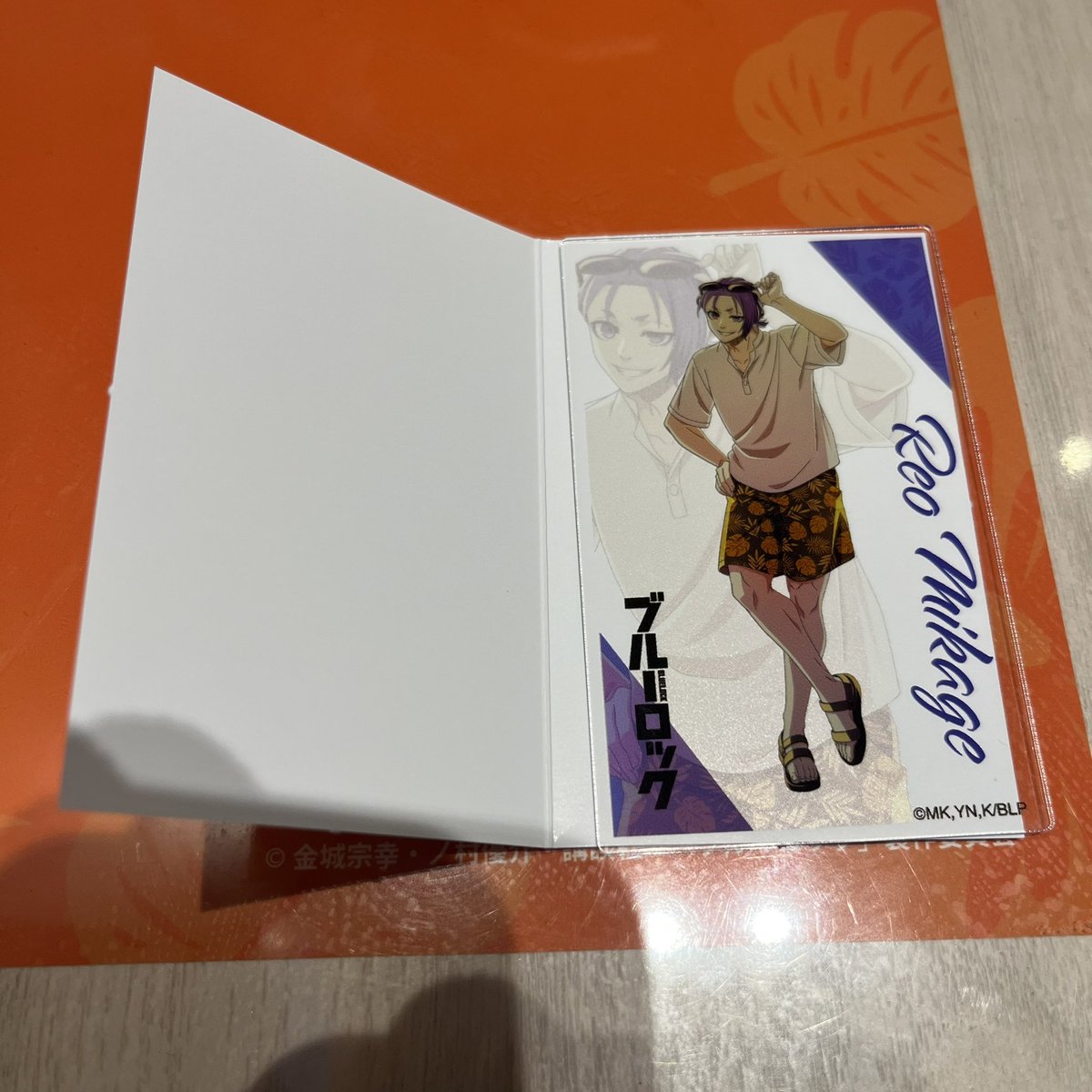 【交換】ブルーロック ブルロ andgallery カフェ クリアカード 等身

譲：玲王

求：潔

現在池袋のカフェ付近におります。お気軽にお声がけください。