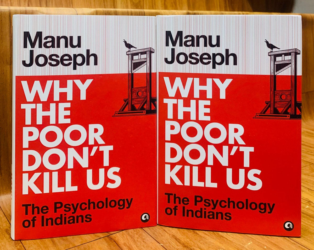 Padhega India (Bodhi Tree Knowledge Services) (@padhegaindia_) on Twitter photo #NewBookAlert. Flat 25% Discount.
Presenting the much talked-about book: Why the Poor Don’t Kill Us -The Psychology of Indians by Manu Joseph (<a href="/manujosephsan/">Manu Joseph</a>), published by <a href="/AlephBookCo/">Aleph Book Company</a>.
#BuyOriginal 💮 #BuyFromPI
Order 👉 padhegaindia.in/product/why-th… #NewBookAlert. Flat 25% Discount.
Presenting the much talked-about book: Why the Poor Don’t Kill Us -The Psychology of Indians by Manu Joseph (<a href="/manujosephsan/">Manu Joseph</a>), published by <a href="/AlephBookCo/">Aleph Book Company</a>.
#BuyOriginal 💮 #BuyFromPI
Order 👉 padhegaindia.in/product/why-th…