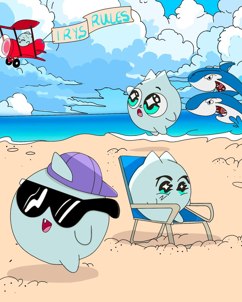 hirys guys.
the weekend is here! 
Whether you're chilling or getting things done, make it count.
Big love to <a href="/quang250802/">Quang (✧ᴗ✧)</a>, living it up by the beach and shoutout to @Irys_xyz for always keeping it cool.