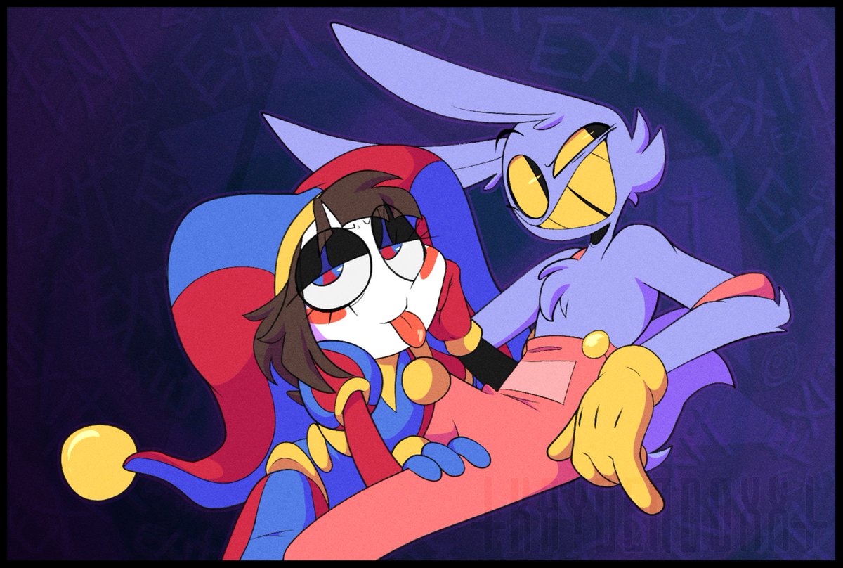not my best but look!! it's #funnybunny!!
