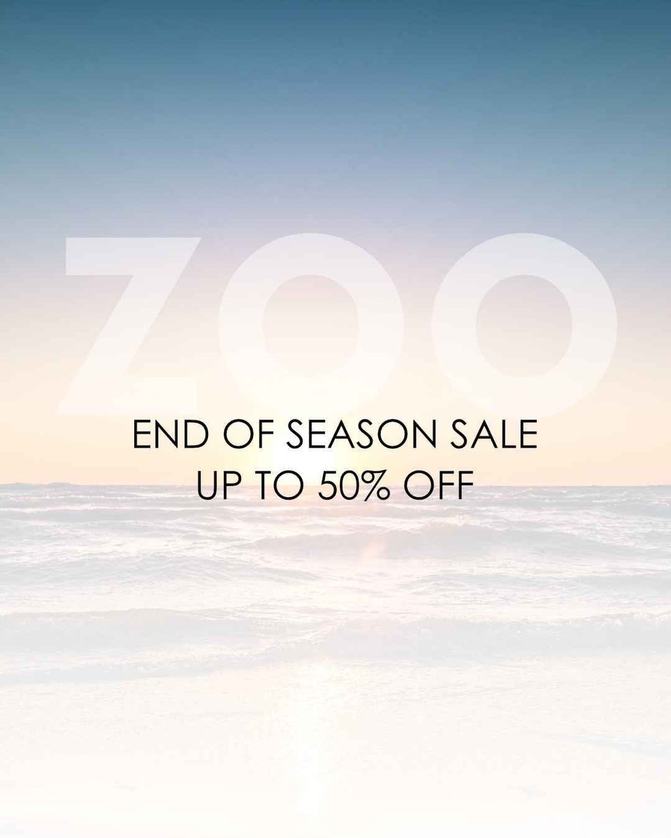 END OF SEASON SALE

Up to 50% Off - New Lines Added

Shop Sale Now: ow.ly/fObJ50WIPAe