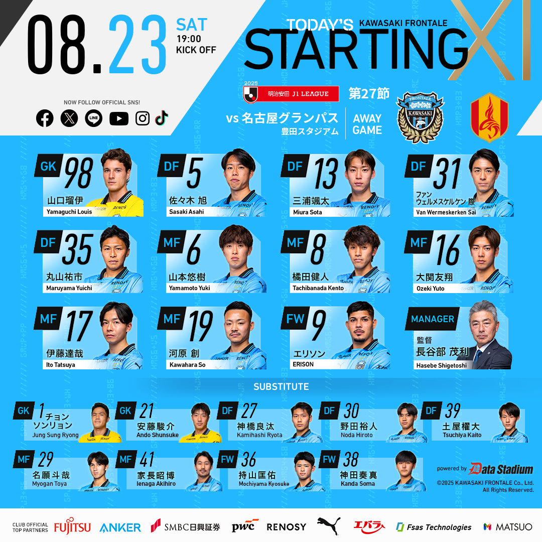 川崎フロンターレ on X