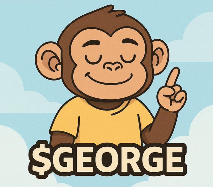 FsjaLeon's tweet photo. @jeremybtc GM all, are we making this monkey the greatest monkey of all times? Let's see as we just Broke the resistance and Chart Looks insane. Push  $GEORGE https://t.co/ziv2uGbiEz